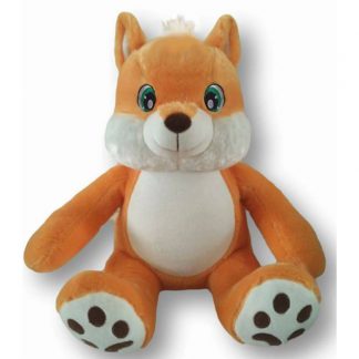 personalised fox teddy