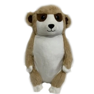 personalised meerkat teddy